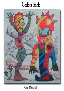 Alan Marshall, Godot's Back painting